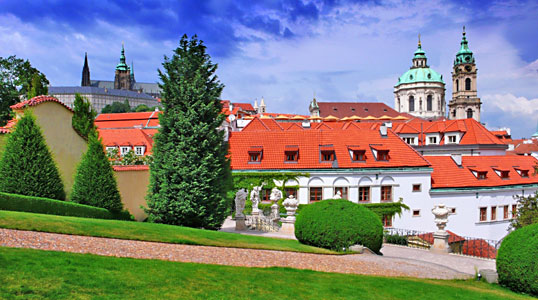 Alte H&auml;user und Kirchen
